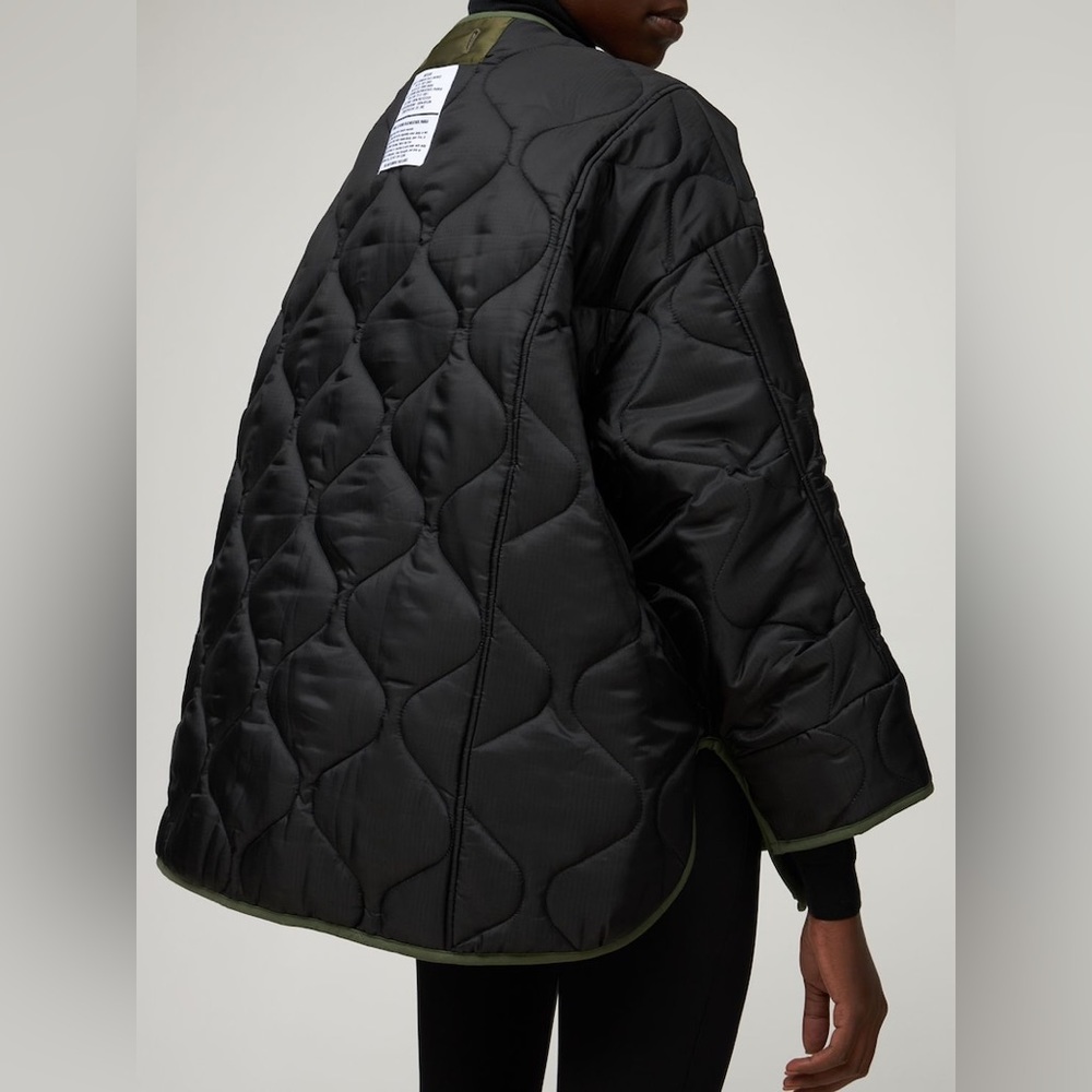 NWT The Frankie shop Teddy quilted coat size XS/S
